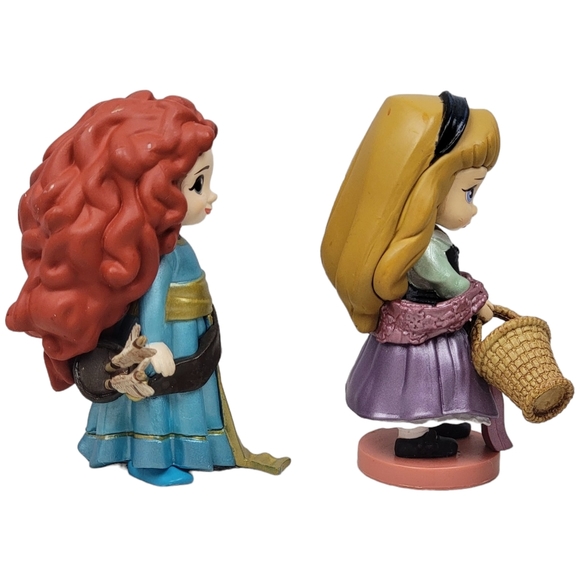 Disney Animators' Collection Merida & Aurora 3.25" Figures - Picture 4 of 5
